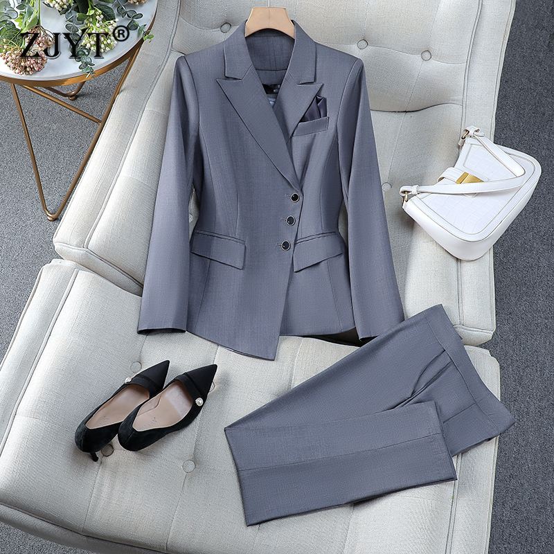 Women'S Formal Wear Plus Size - ZJYT Business Chic Women's Trousers Suit