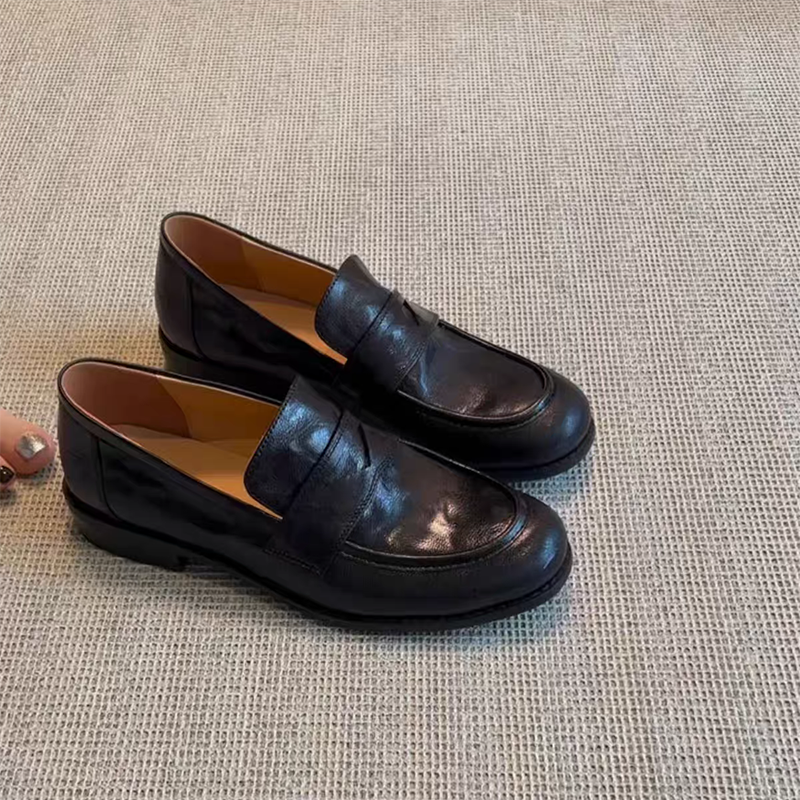 Womens Genuine Leather Loafers - Formal Wear Women'S Loafers ulasan dan harga