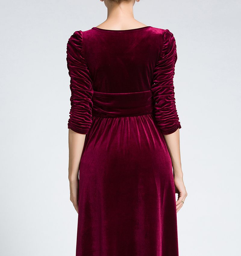 Women Clothing Plus Size Long  - Women Formal Wear Dress ulasan dan harga
