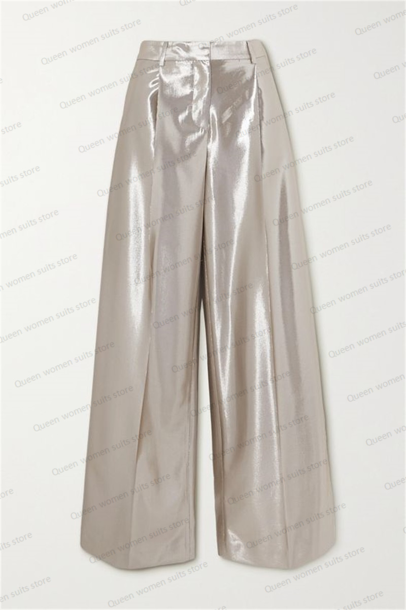 Shiny Satin Wedding Women Suit - Women Formal Wear Coat ulasan dan harga