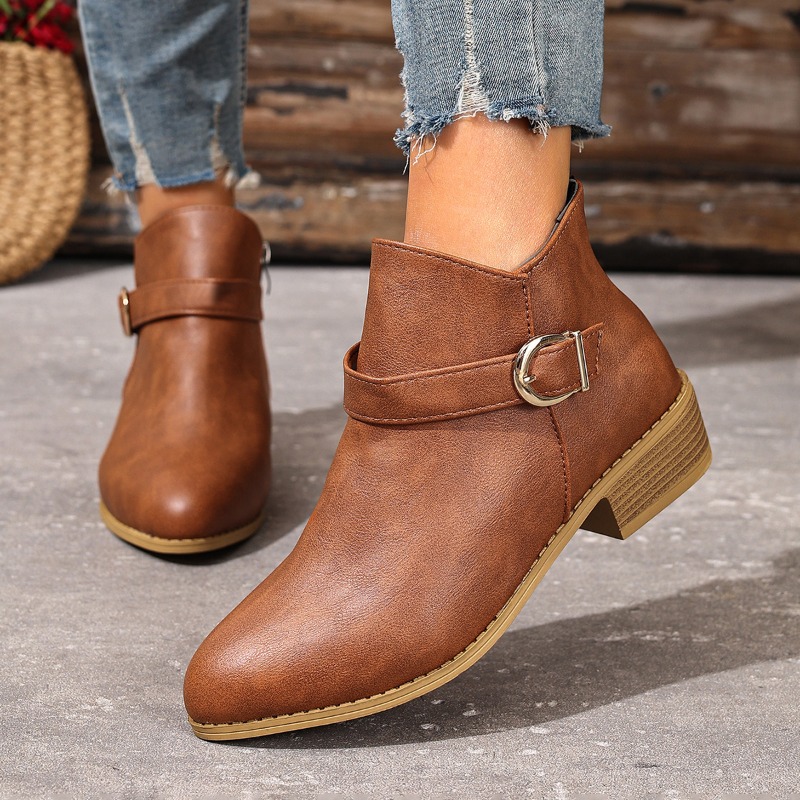 Women's Autumn Winter Ankle Bo - Formal Wear Women Us ulasan dan harga