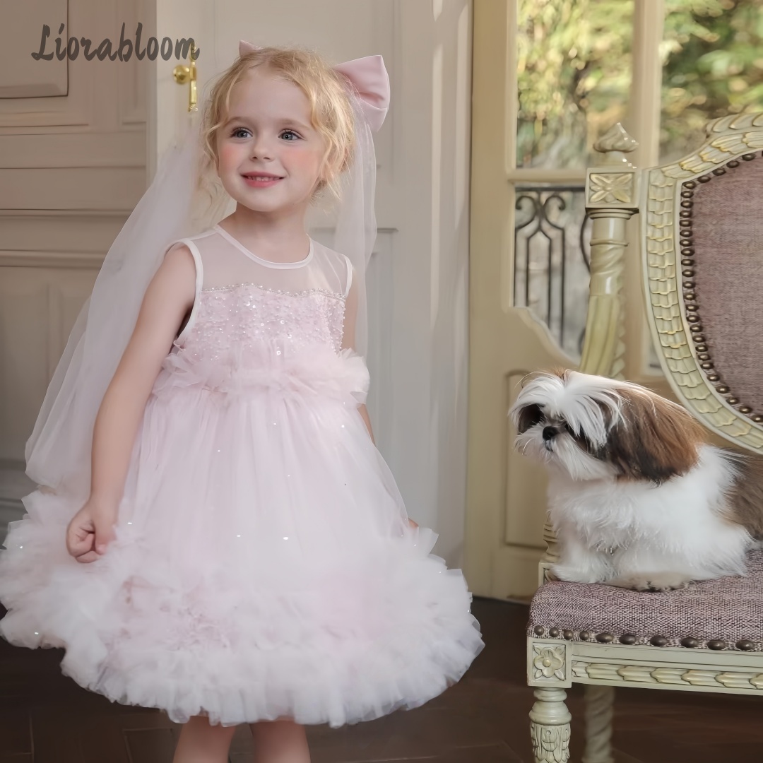 Girls' Tulle Gown Layered Skir - Formal Wear Women Us ulasan dan harga