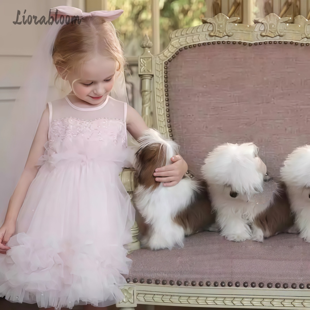 Girls' Tulle Gown Layered Skir - Formal Wear Women Us ulasan dan harga