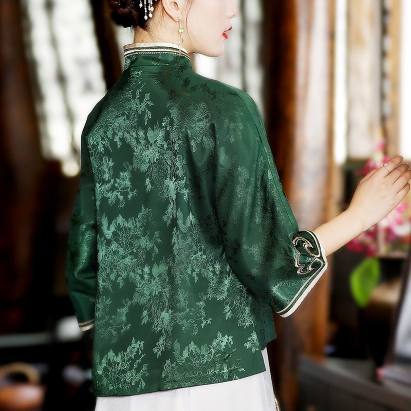 Chinese Ethnic Style Embroider - Women'S Formal Wear Suit ulasan dan harga