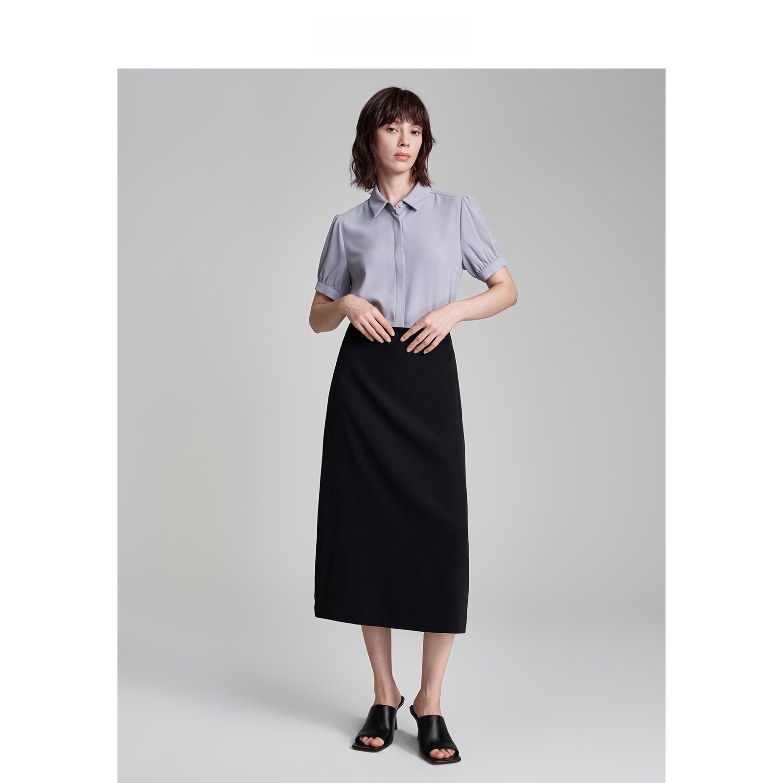 LeLenth Casual Short Sleeve Ch - Women Formal Wear For Interview ulasan dan harga