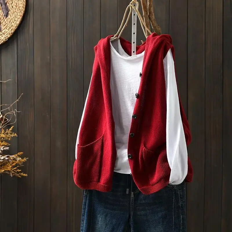 Waistcoat Red Cardigan Women's - Women'S Formal Wear Cardigan ulasan dan harga