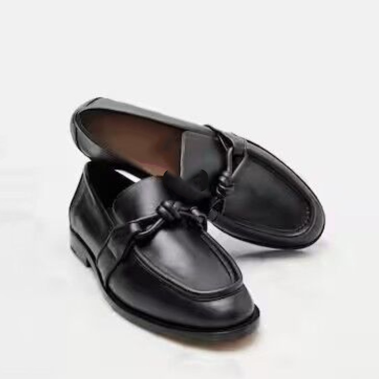 Women's Leather Knot Detail Lo - Formal Wear Women'S Loafers ulasan dan harga