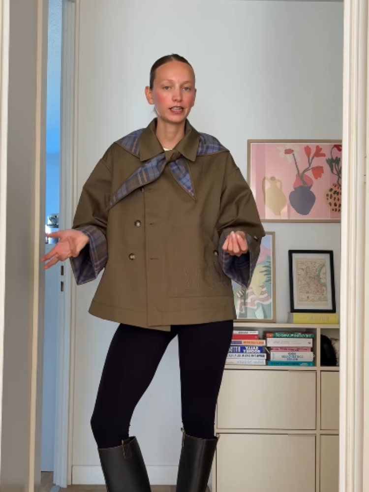 Stylish Double Sided Coat Wome - Trench Coat Formal ulasan dan harga