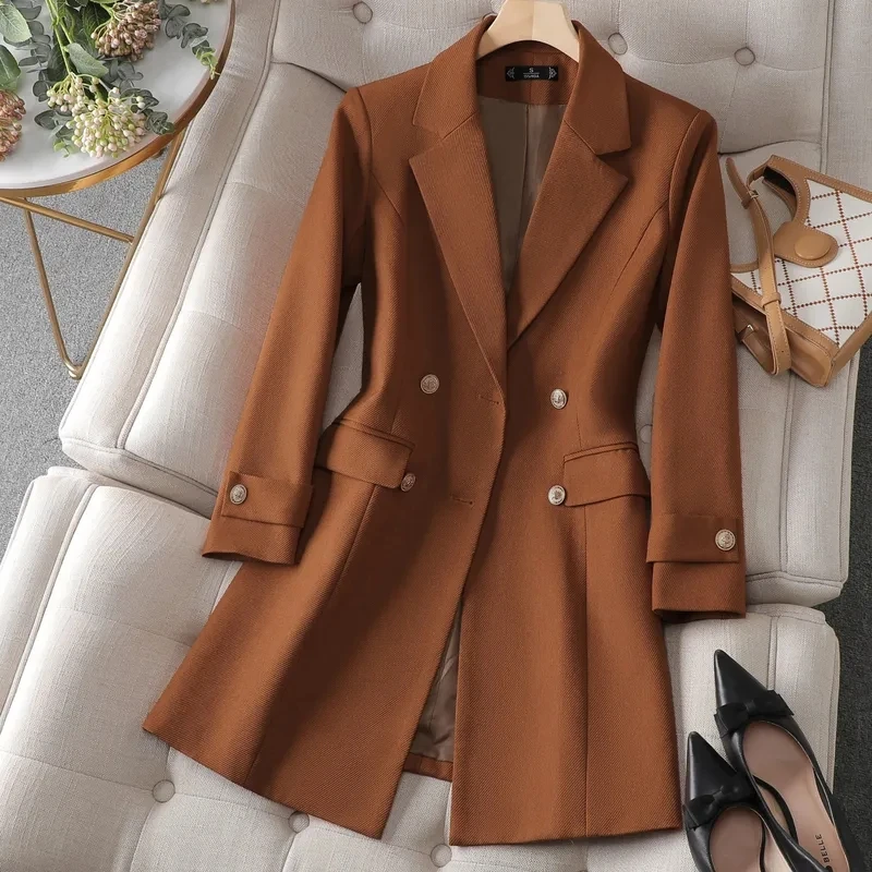 Autumn Winter Jacket Women Lon - Women Formal Wear Coat ulasan dan harga