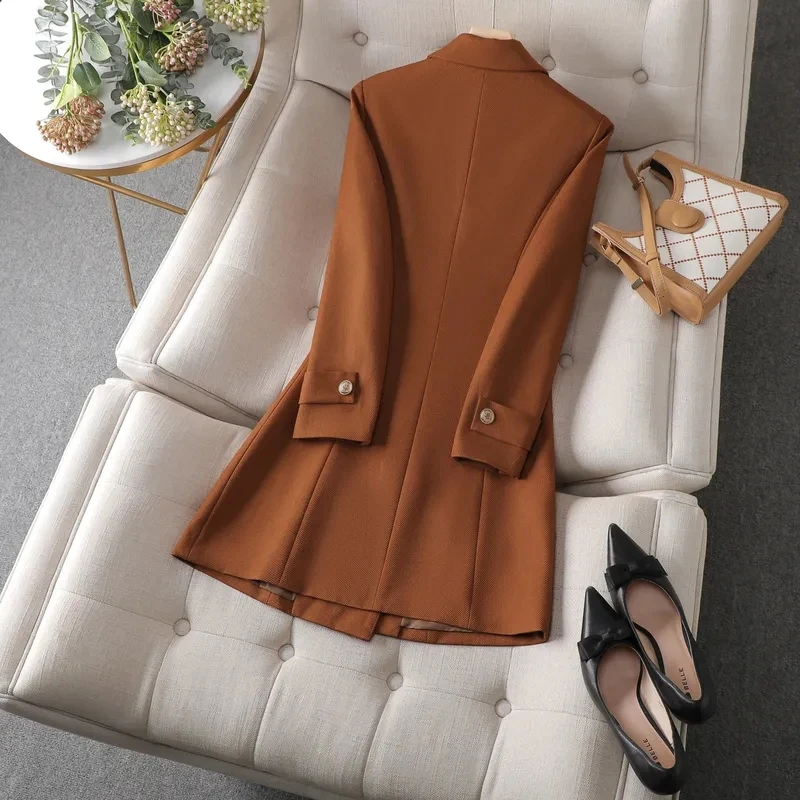Autumn Winter Jacket Women Lon - Women Formal Wear Coat ulasan dan harga