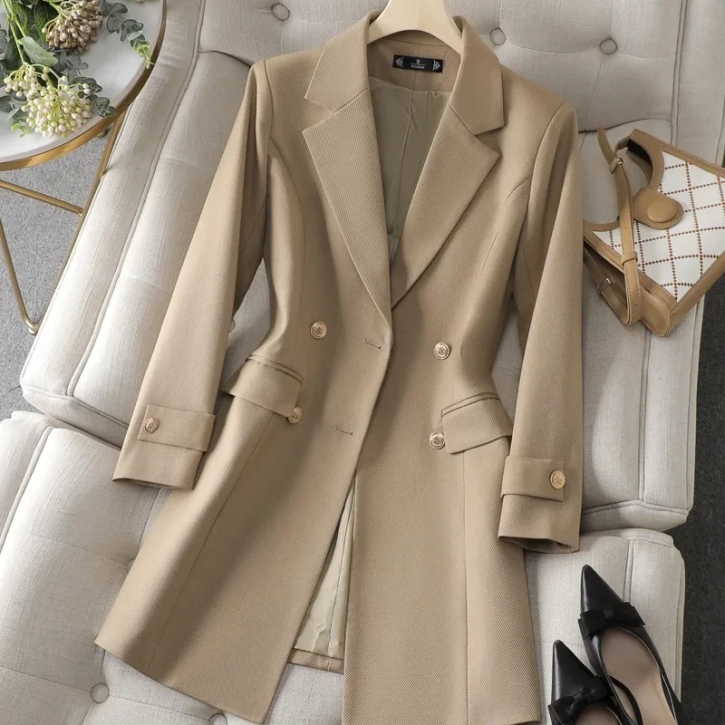 Autumn Winter Jacket Women Lon - Women Formal Wear Coat ulasan dan harga