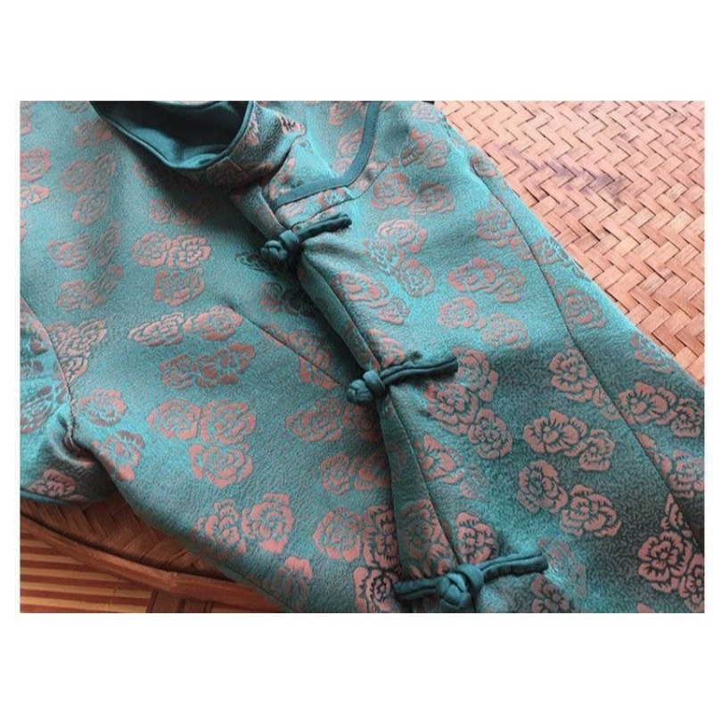 Chinese Style Chiffon Shirt St - Silk Blouse Button ulasan dan harga
