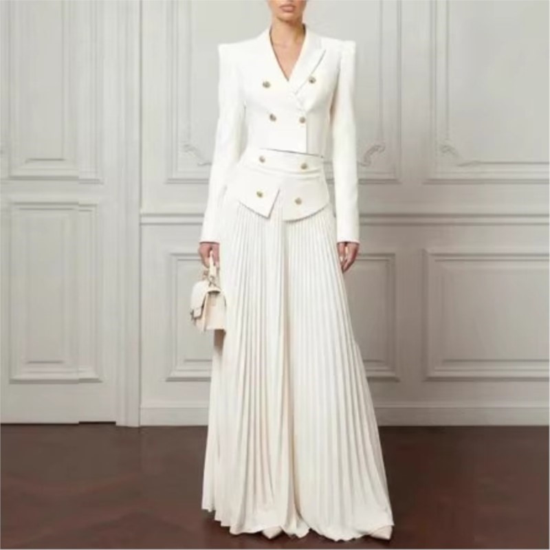 Elegant Temperament 2-Piece Se - Women'S Formal Wear Suit ulasan dan harga