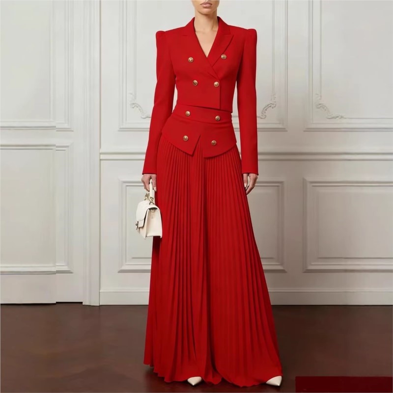Elegant Temperament 2-Piece Se - Women'S Formal Wear Suit ulasan dan harga