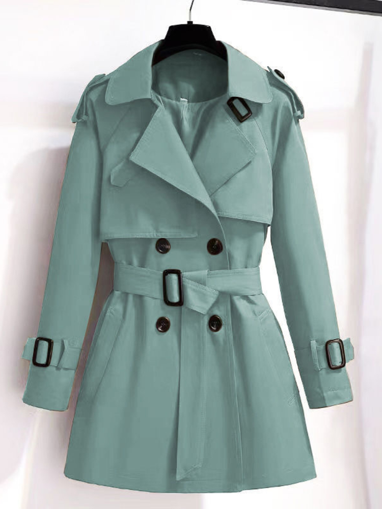 Spring Autumn Trench Coat Wome - Trench Coat Formal ulasan dan harga