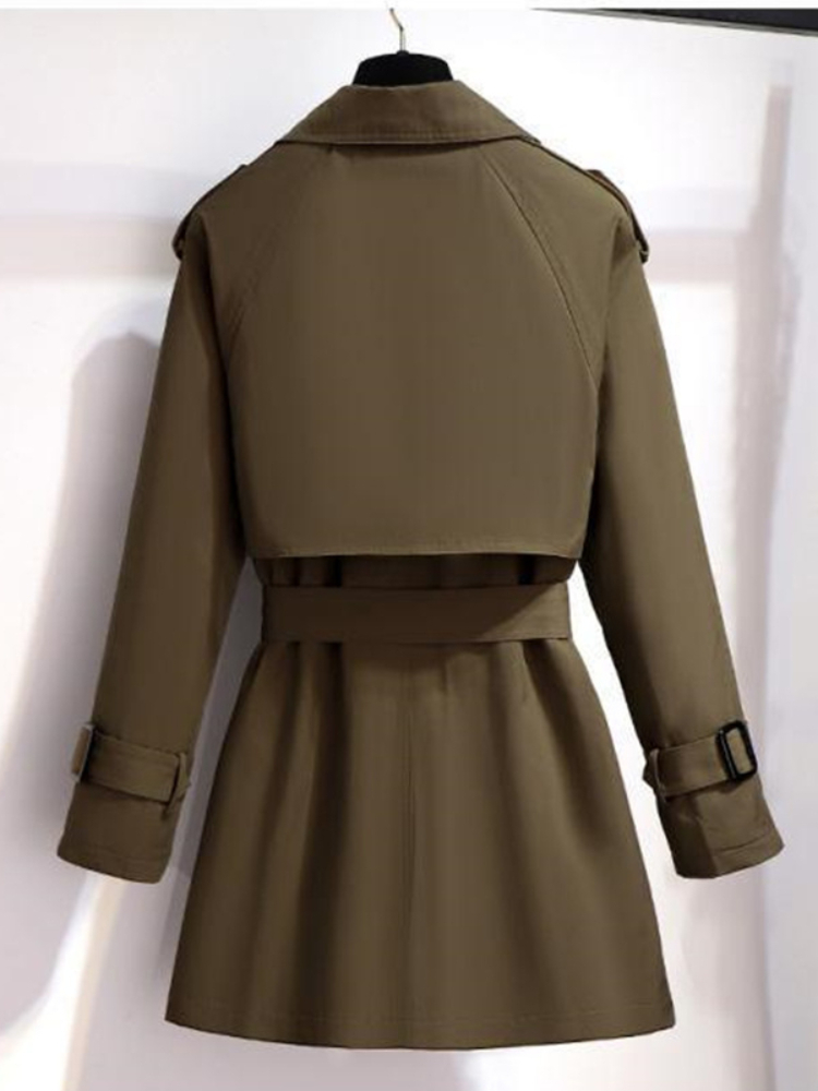 Spring Autumn Trench Coat Wome - Trench Coat Formal ulasan dan harga