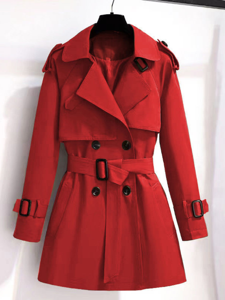 Spring Autumn Trench Coat Wome - Trench Coat Formal ulasan dan harga