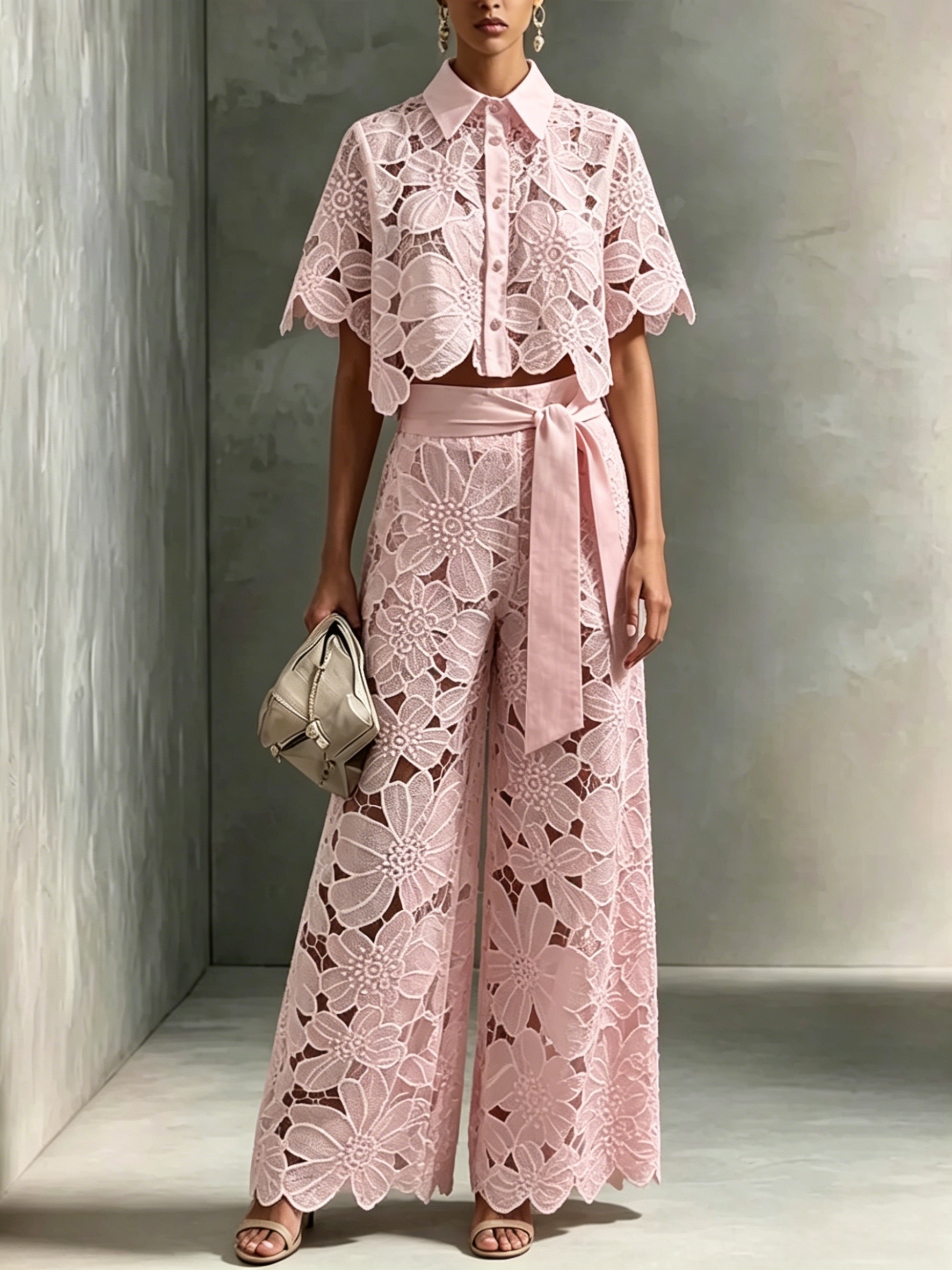 Elegant Women's Sets Sexy Lace - Women'S Formal Wear Suit ulasan dan harga
