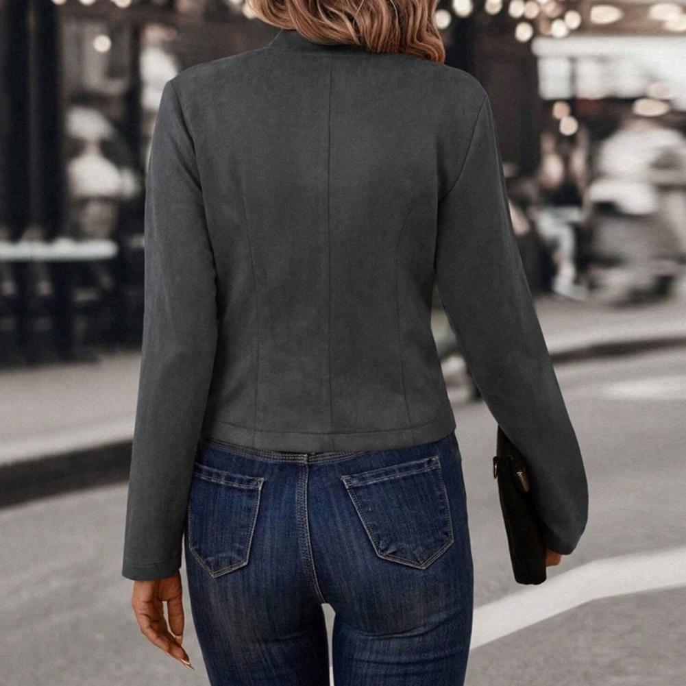 Spring Auutmn Lady Coat Double - Women'S Formal Wear Cardigan ulasan dan harga
